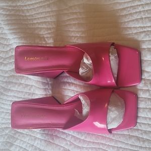 Lemonade Block Heels